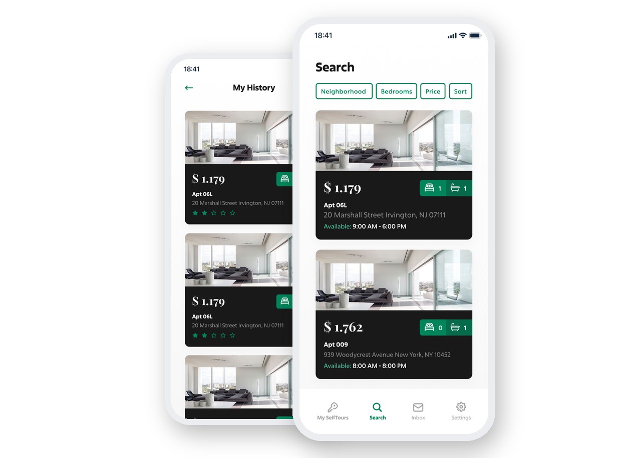 SelfTour IQ self-guided tour app
